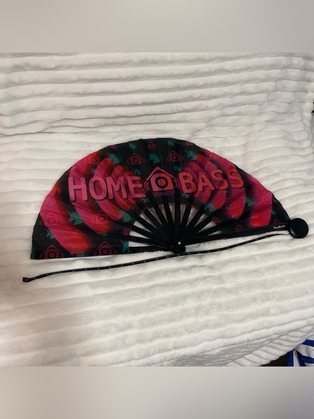 HOME BASS Festival Fan Extremely High Quality Fan BRAND NEW 24in